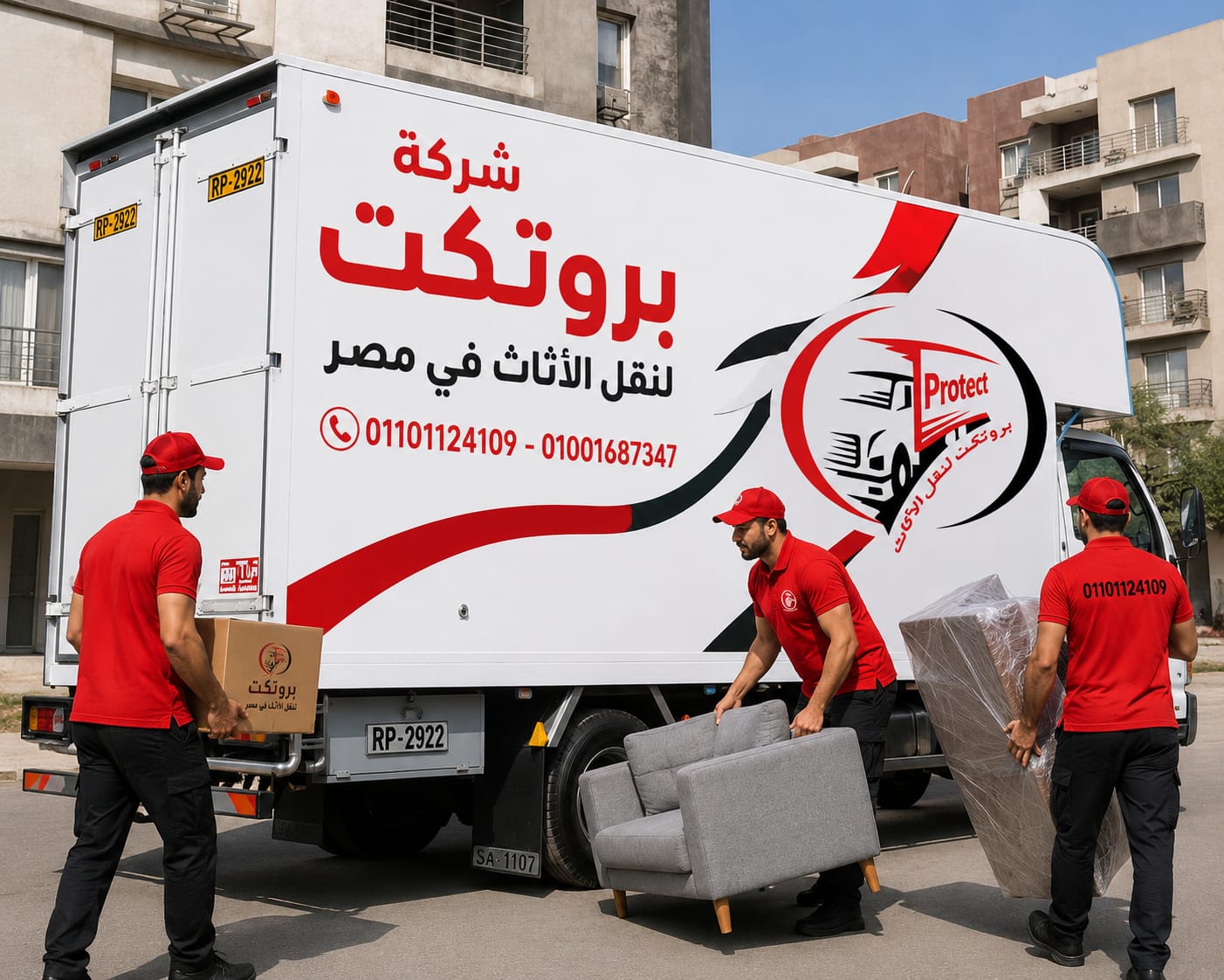 شركات نقل الأثاث بالزمالك – بروتكت لنقل الأثاث