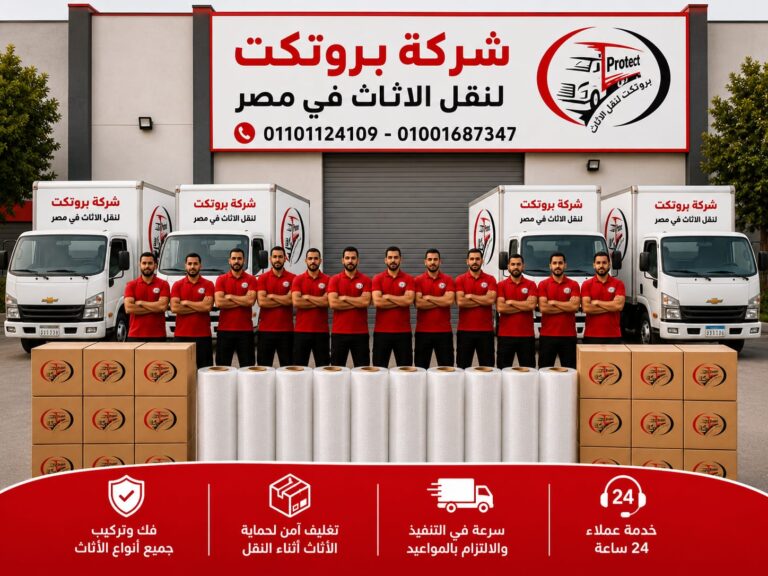 نقل الاثاث بالمعادي بروتكت لنقل الاثاث